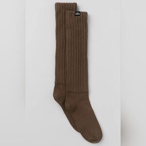 ALO | Scrunch Sock in Espresso